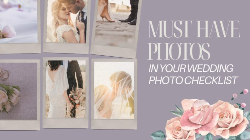 Wedding photo checklist